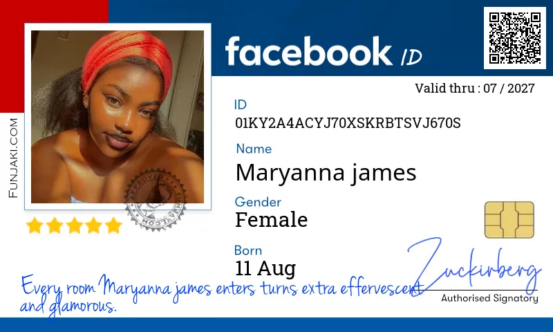 Facebook ID Card