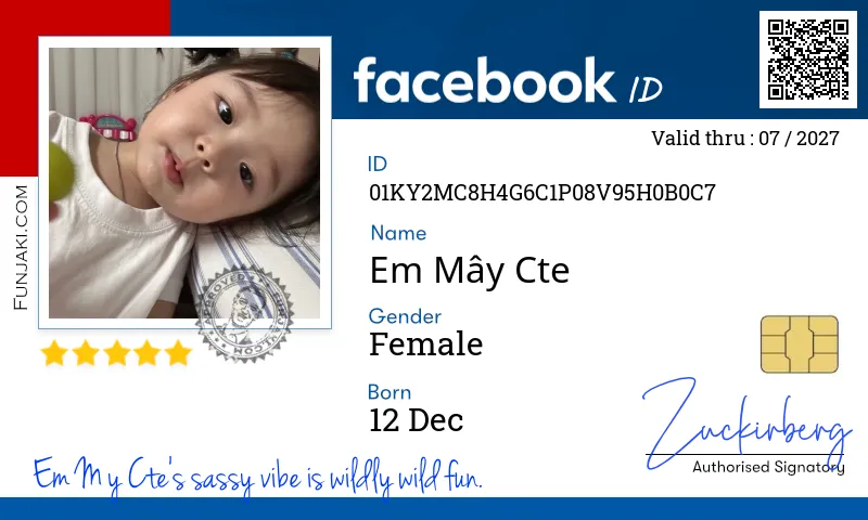 Facebook ID Card