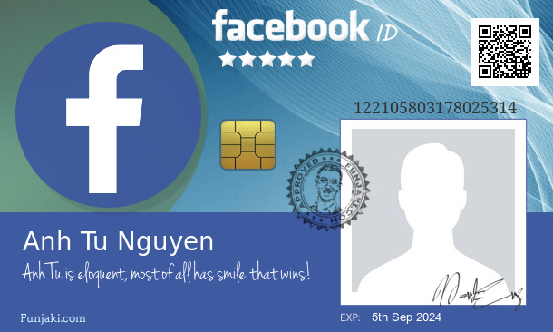 Anh Tu Nguyen's Facebook ID Card - Funjaki.com