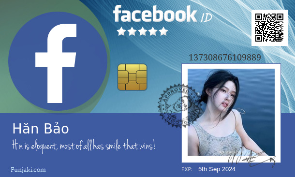 Hăn Bảo's Facebook ID Card - Funjaki.com