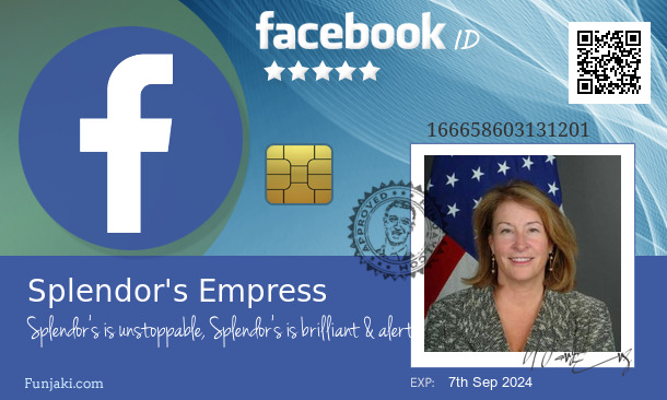 Splendor's Empress's Facebook ID Card - Funjaki.com