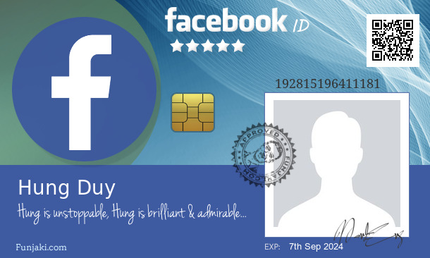 Hung Duy's Facebook ID Card - Funjaki.com