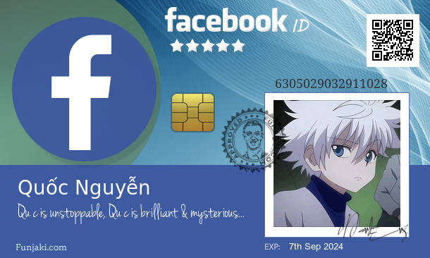 Quốc Nguyễn's Facebook ID Card - Funjaki.com