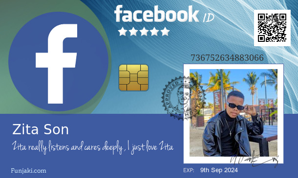 Zita Son's Facebook ID Card - Funjaki.com