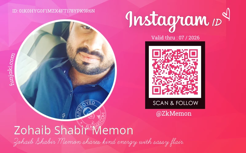 Instagram ID Card