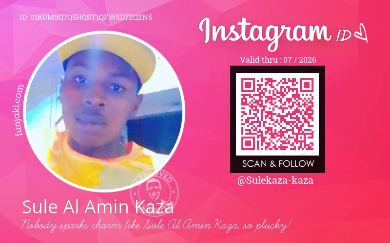 Instagram ID Card
