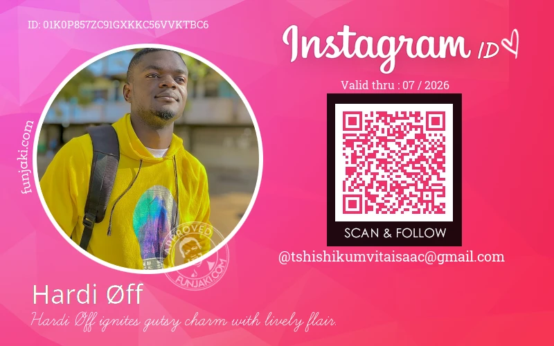 Instagram ID Card