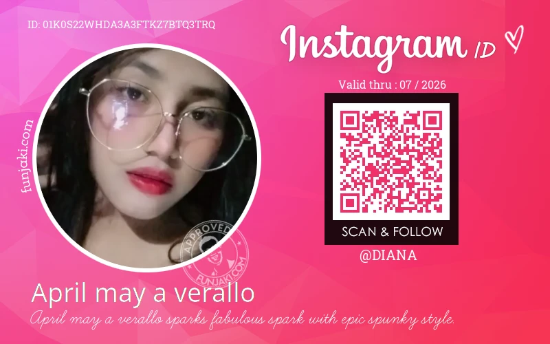 Instagram ID Card