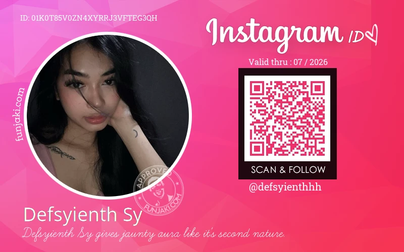 Instagram ID Card