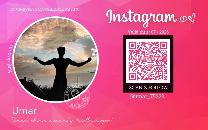 Instagram ID Card
