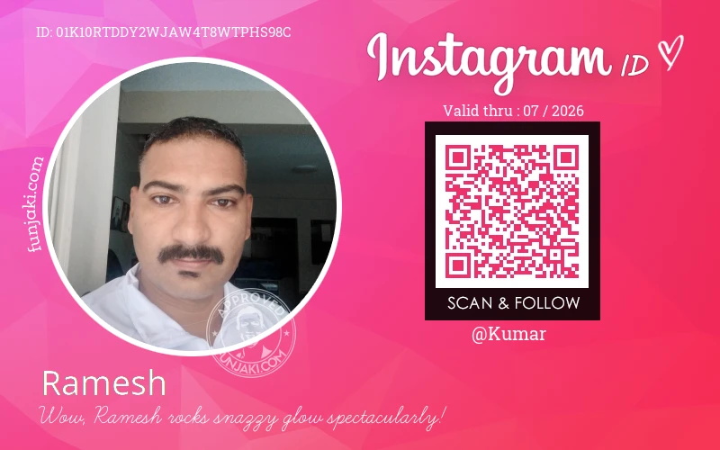 Instagram ID Card