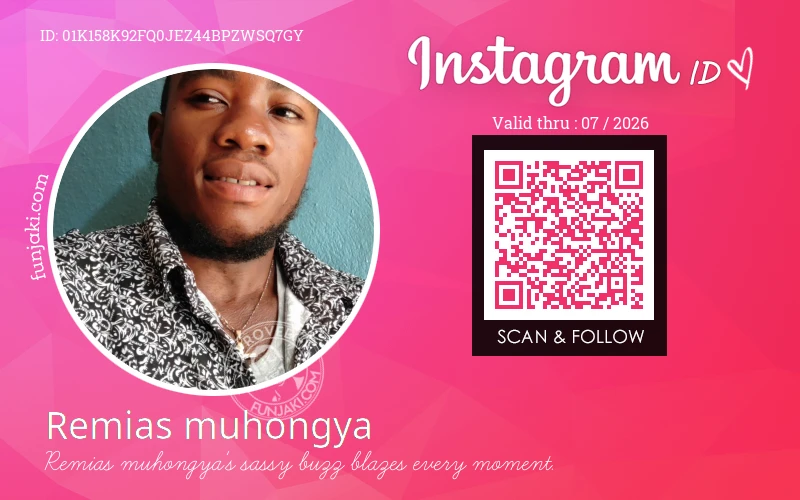 Instagram ID Card