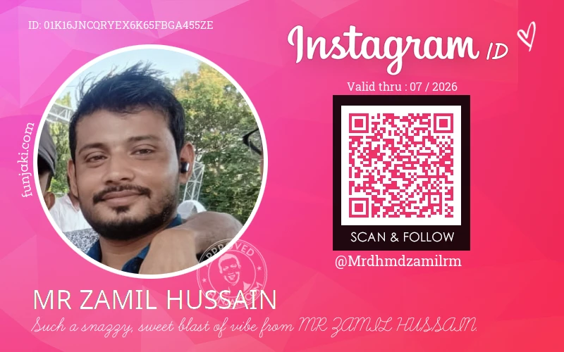 Instagram ID Card