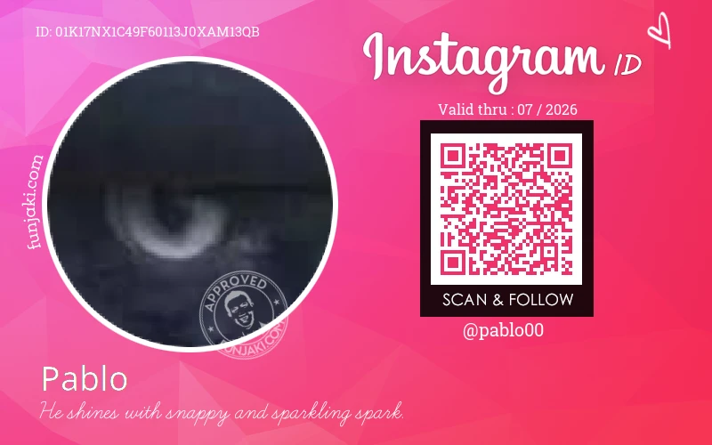 Instagram ID Card