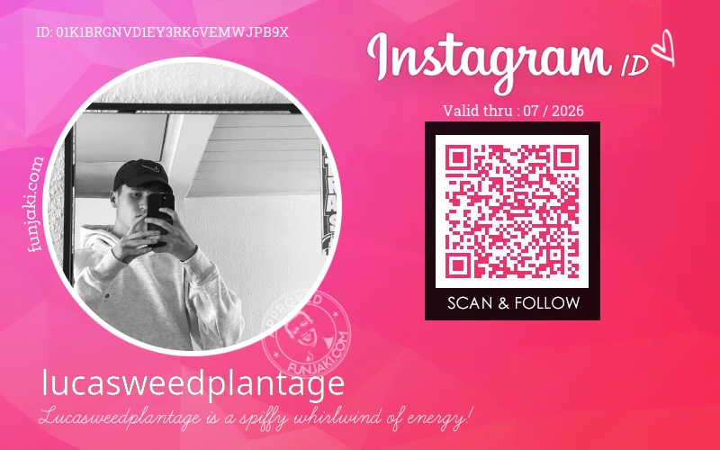 Instagram ID Card