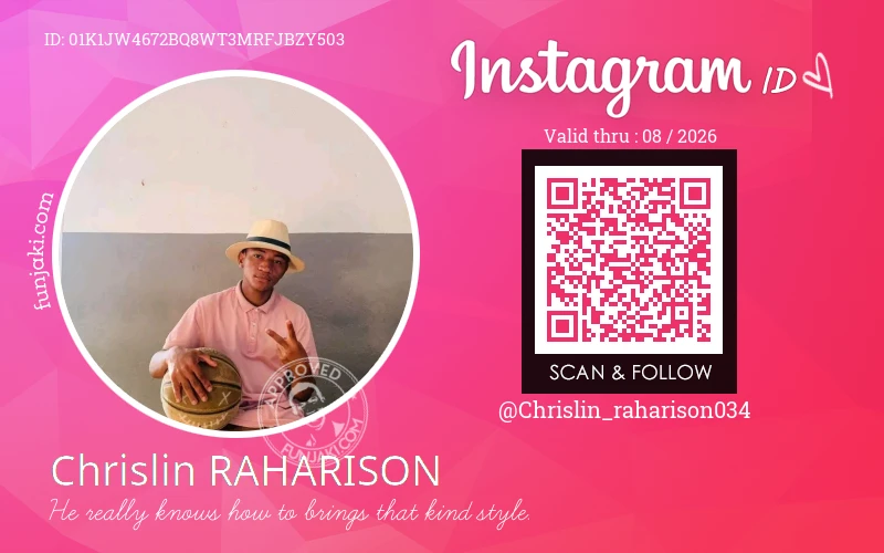 Instagram ID Card
