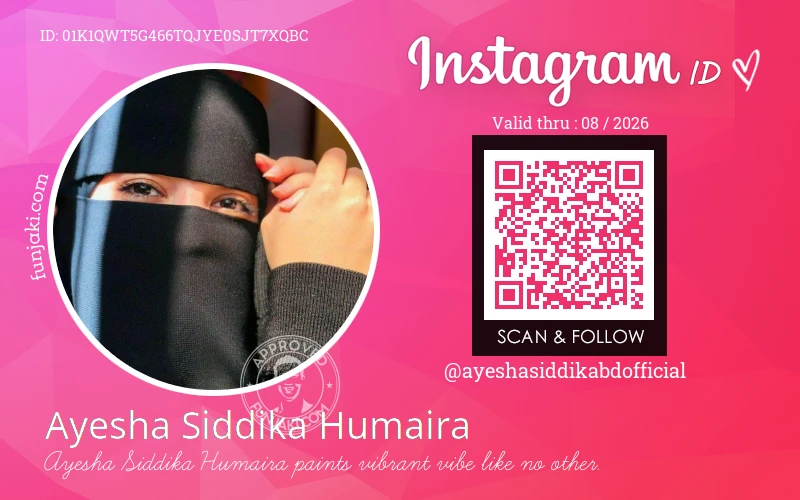 Instagram ID Card