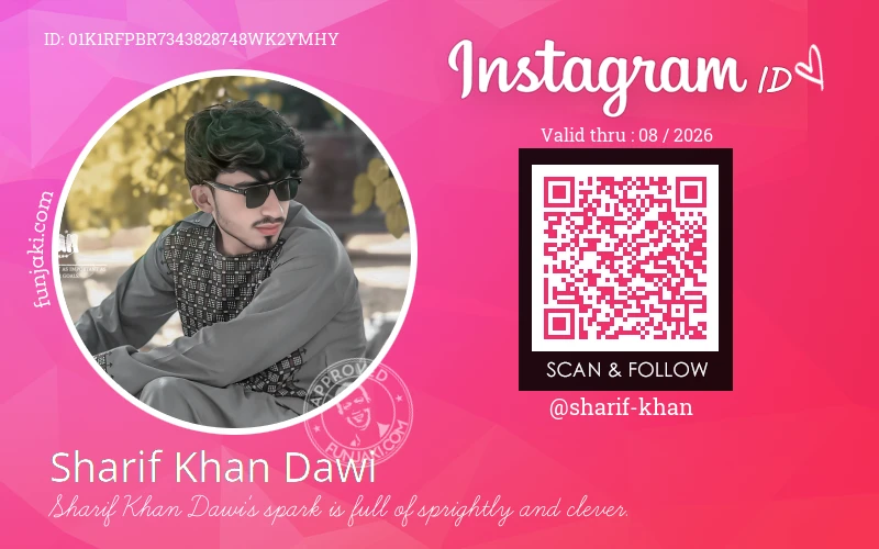 Instagram ID Card