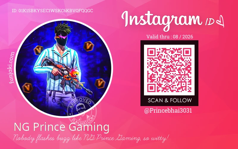 Instagram ID Card