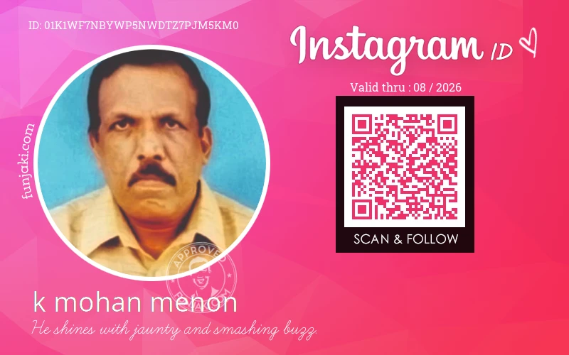 Instagram ID Card