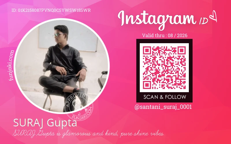 Instagram ID Card