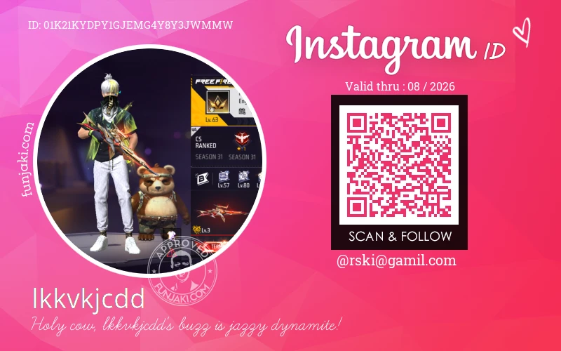 Instagram ID Card