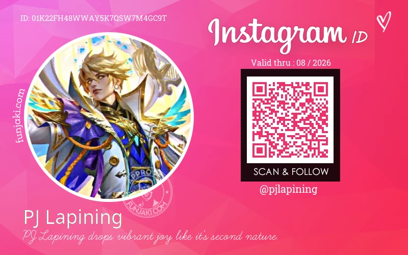 Instagram ID Card