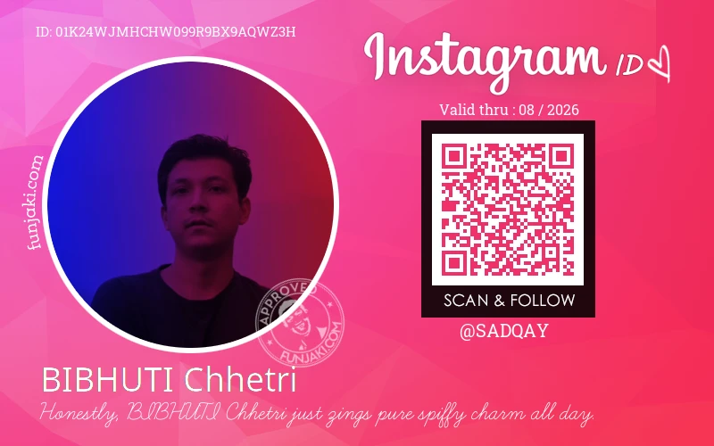 Instagram ID Card