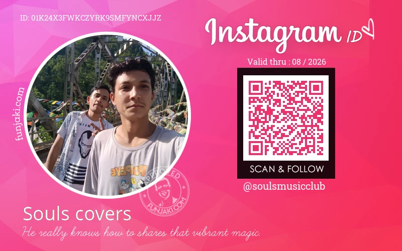 Instagram ID Card