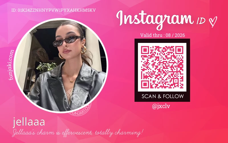 Instagram ID Card