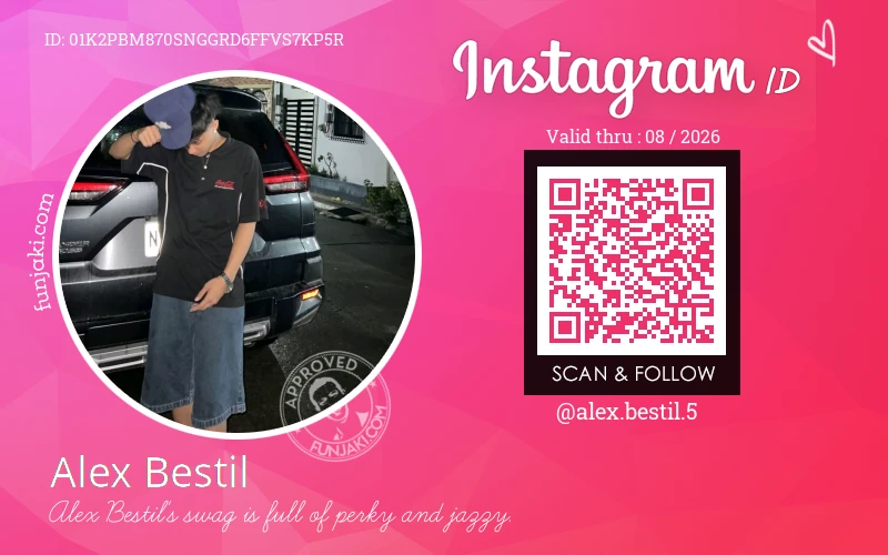 Instagram ID Card