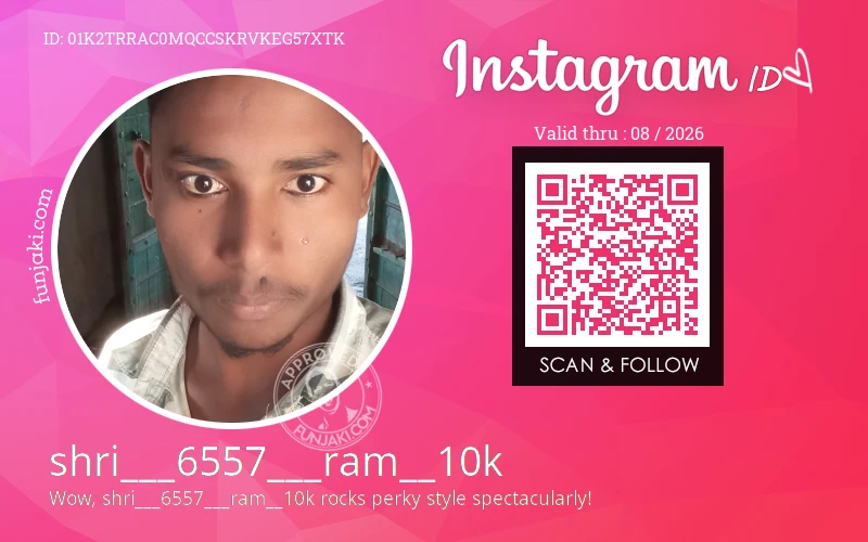 Instagram ID Card