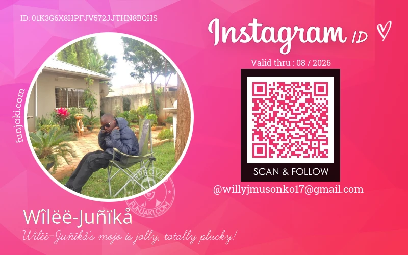 Instagram ID Card