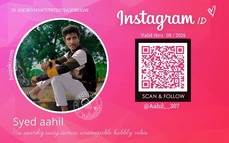 Instagram ID Card