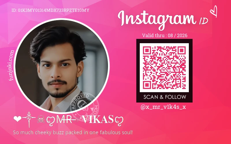 Instagram ID Card