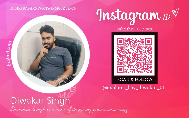 Instagram ID Card