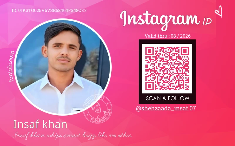 Instagram ID Card