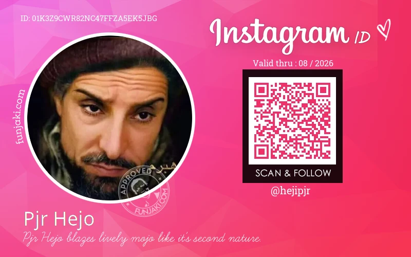 Instagram ID Card