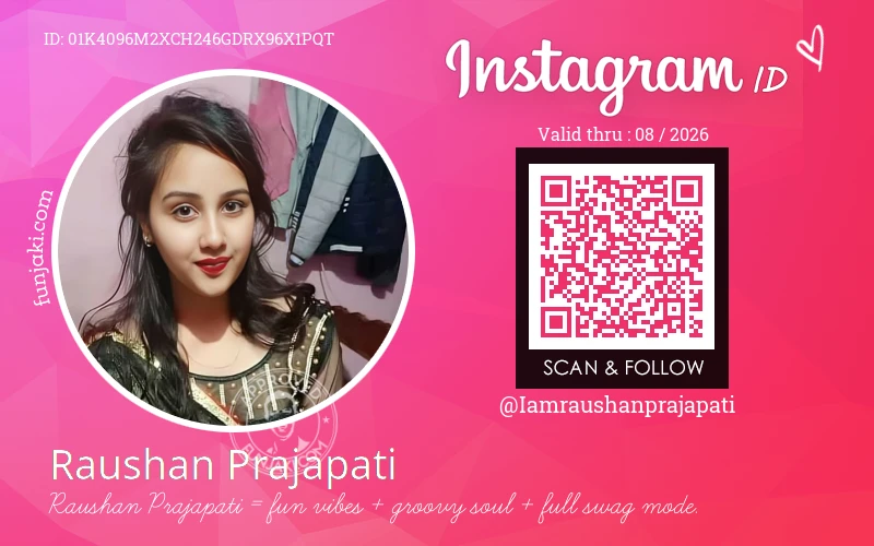 Instagram ID Card