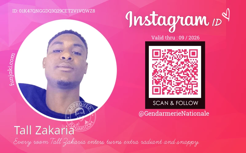 Instagram ID Card