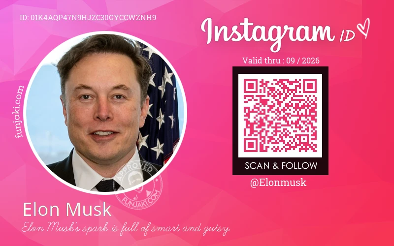 Instagram ID Card