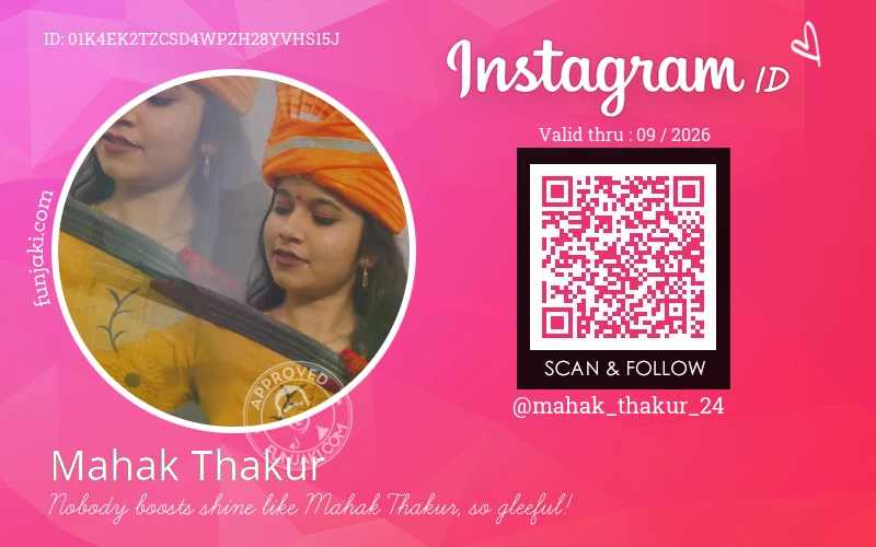 Instagram ID Card