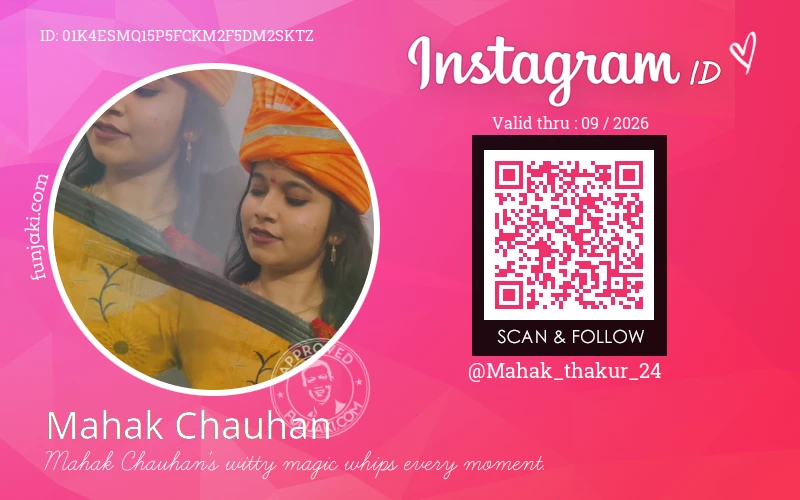 Instagram ID Card