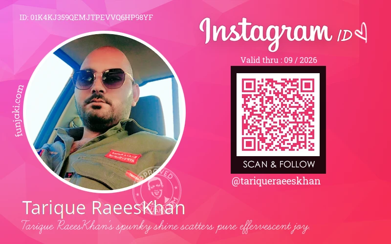 Instagram ID Card