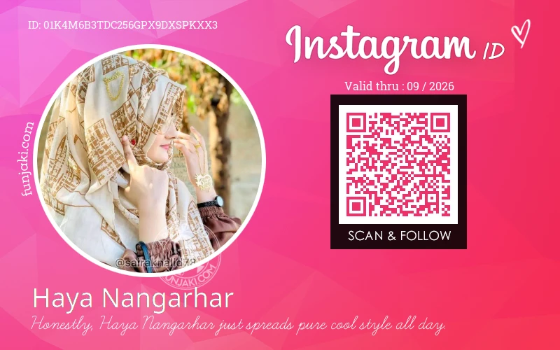 Instagram ID Card