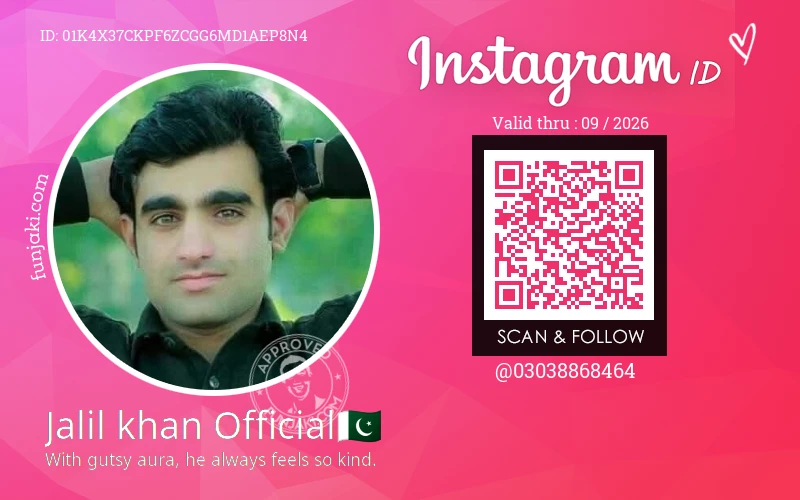 Instagram ID Card