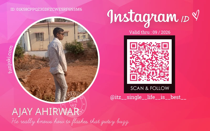Instagram ID Card