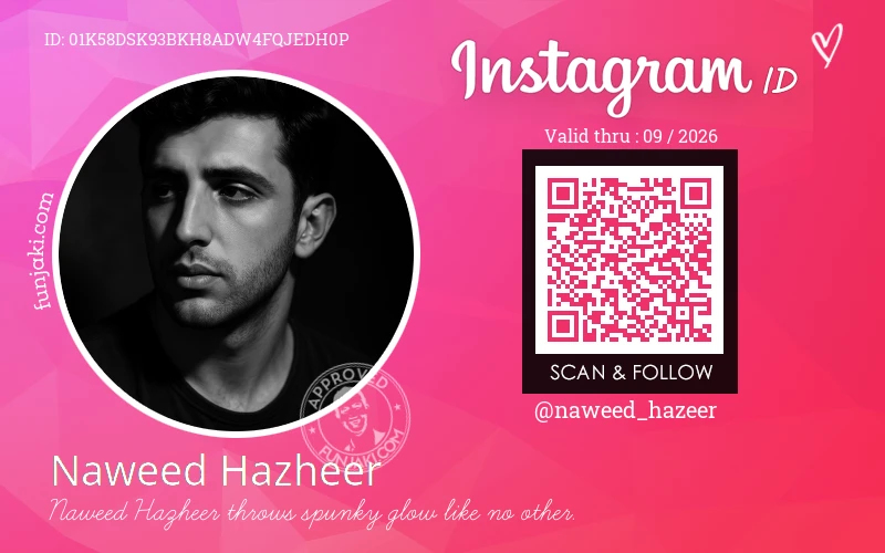 Instagram ID Card