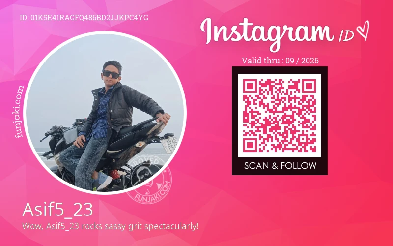 Instagram ID Card