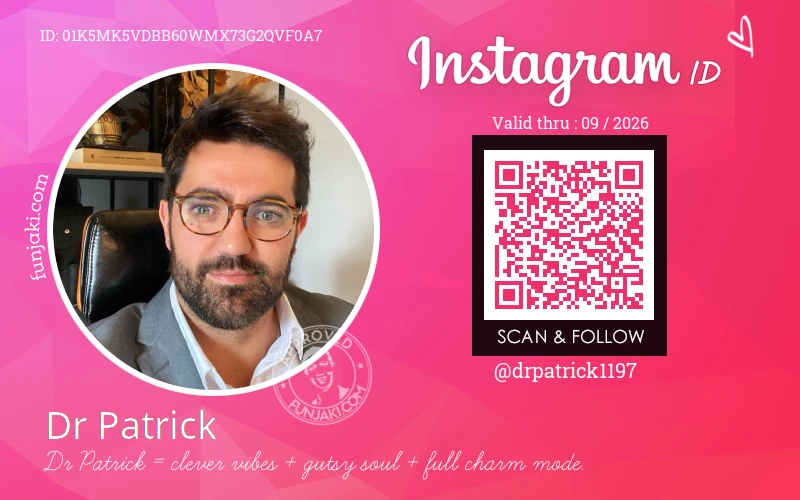 Instagram ID Card